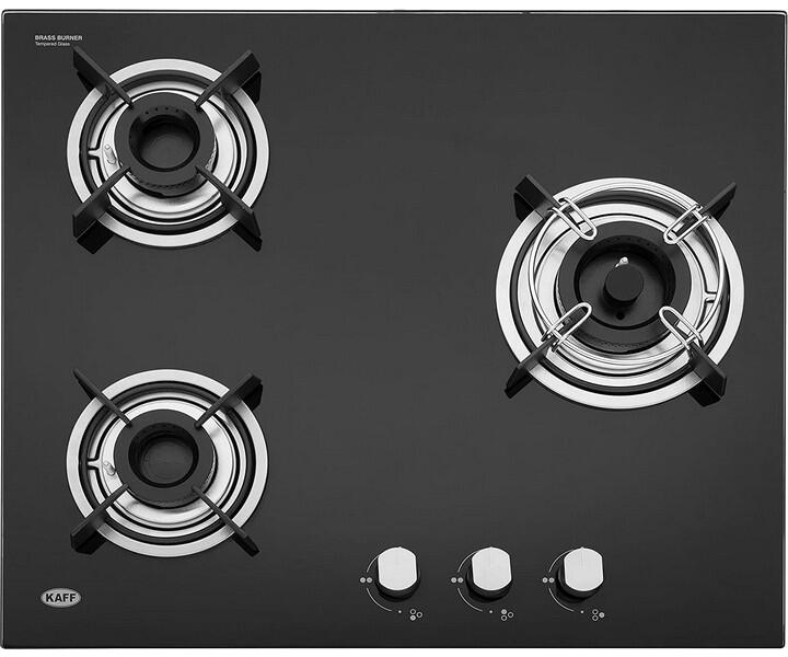 HBR 603 B 3 Burner Hob Black (HBR603B)